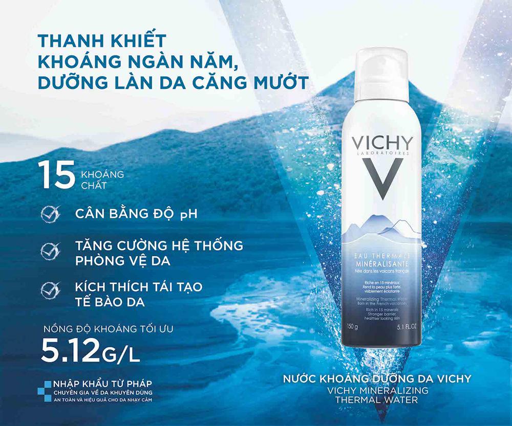 Nước Xịt Khoáng Dưỡng Da Vichy 50ml M5030803