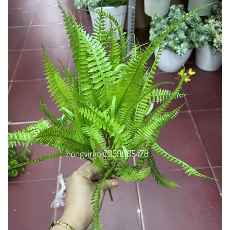 Cỏ Giả - Cụm Dương Xỉ Giả 7 nhánh dài 30cm