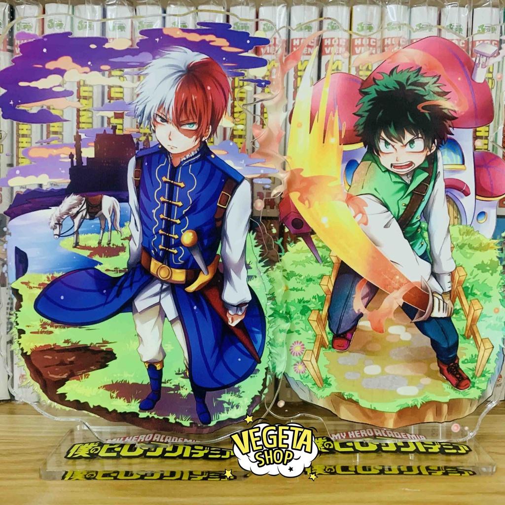 Mô Hình Tượng Standee Acrylic Mica 2 mặt - My Hero Academia Học viện siêu anh hùng - All Might Midoriya Bakugo Todoroki