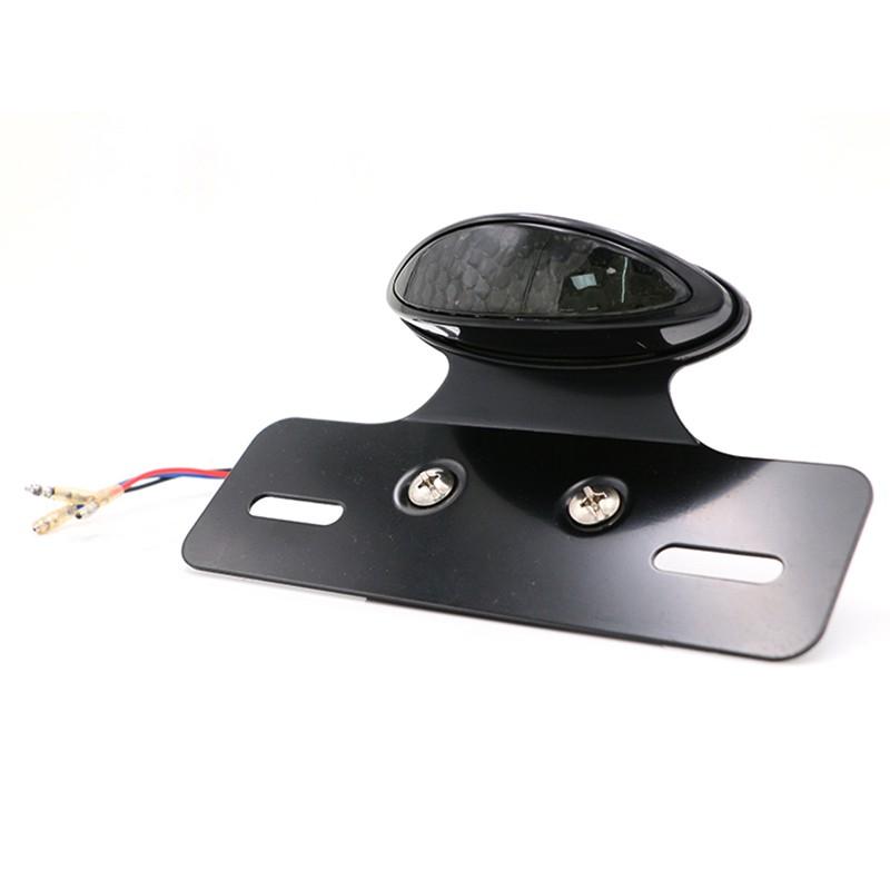 Đèn LED đuôi xe báo tín hiệu hãm phanh phong cách Retro cho Harley Cafe Racer