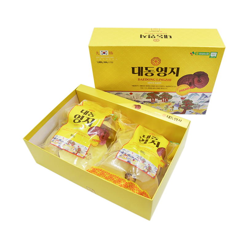 Nấm Linh Chi Imsil Lingzhi Mushroom Premium Hàn Quốc Hộp 1kg