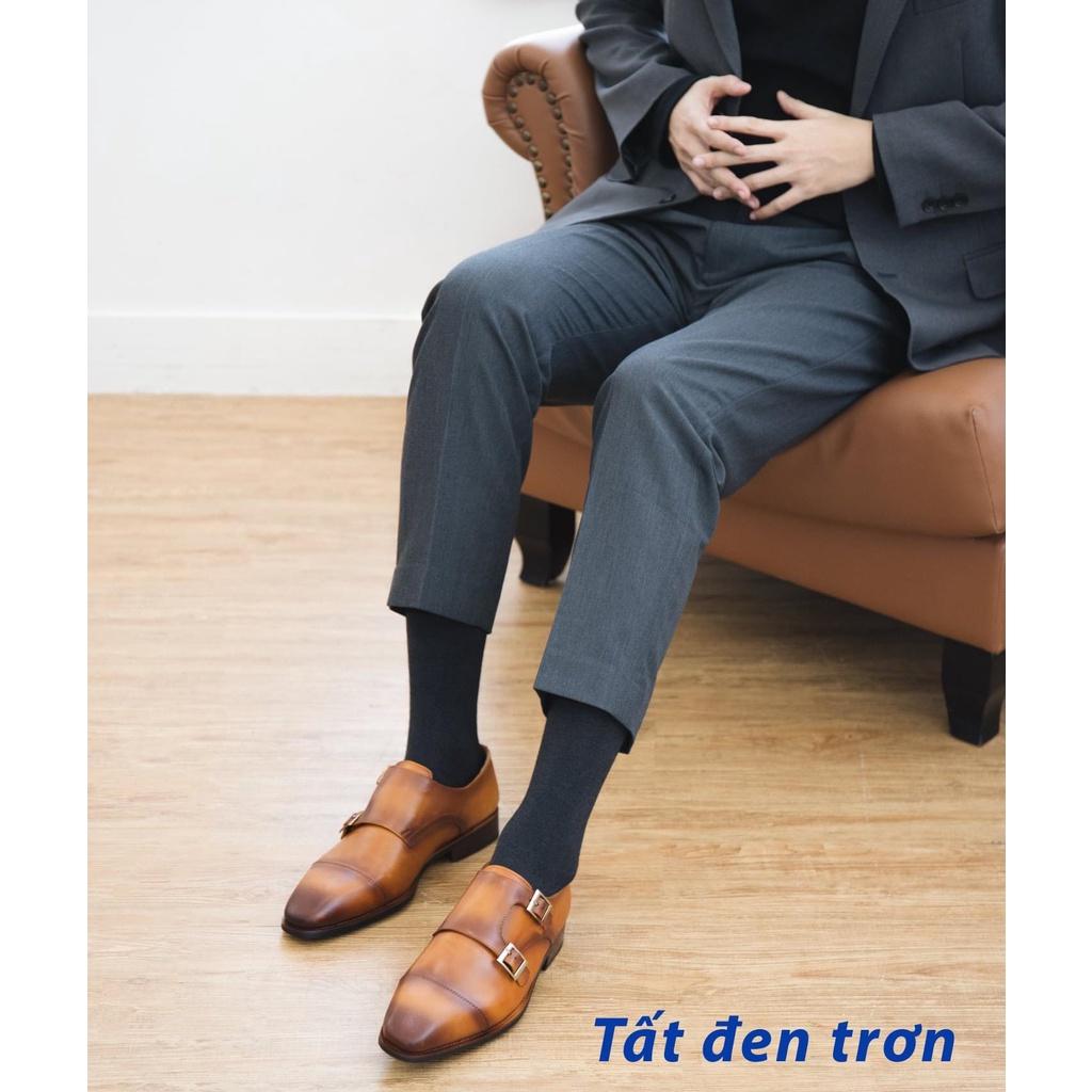 TấT Vớ Nam Họa Tiết Đặc Biệt Vớ Cao Cổ Đi Giày Tây Công Sở Tất Chấm Bi Tất Kẻ Sọc Tất Đen Trơn Chất Liệu Cotton Cao Cấp