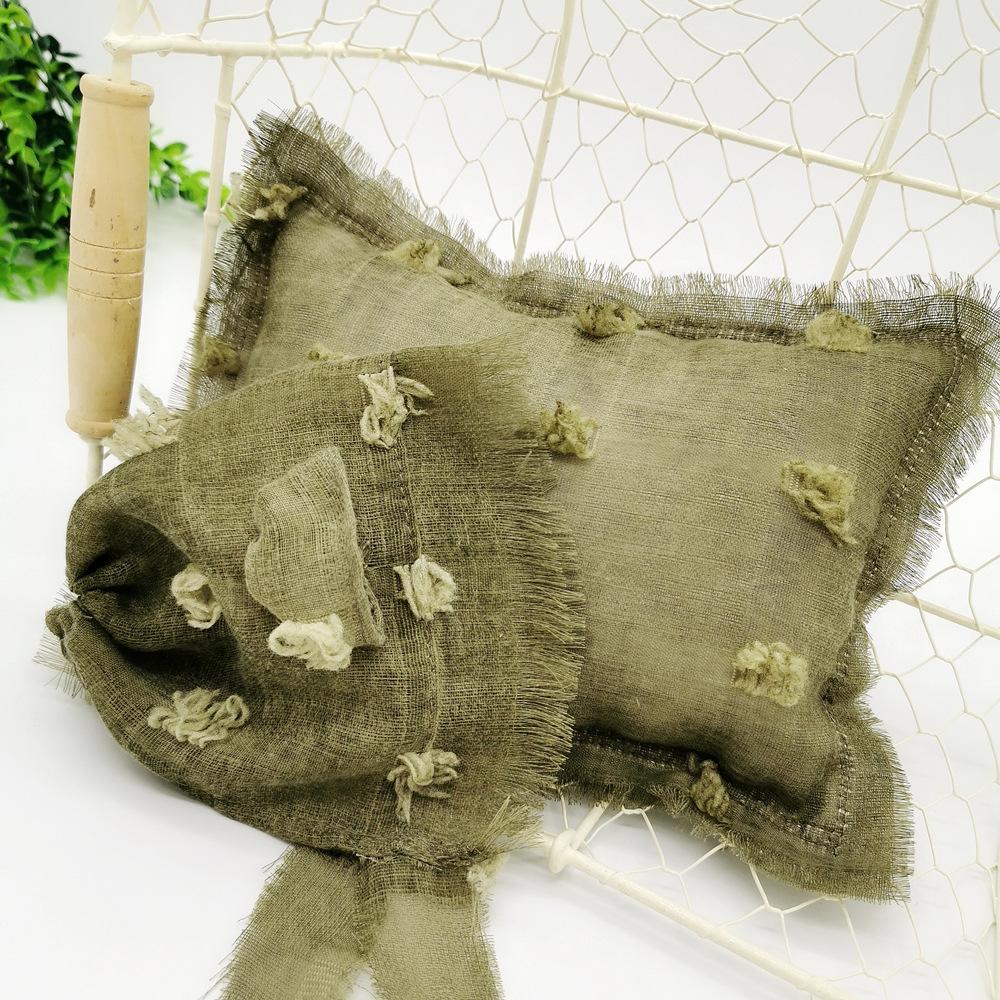 2 Cái/bộ Gối Và Mũ Chụp Ảnh Em Bé Nền Đạo Cụ Bộ Đồ Sơ Sinh Cho Chụp Ảnh Trẻ Sơ Sinh Đệm Trẻ Em Trang Trí Phòng