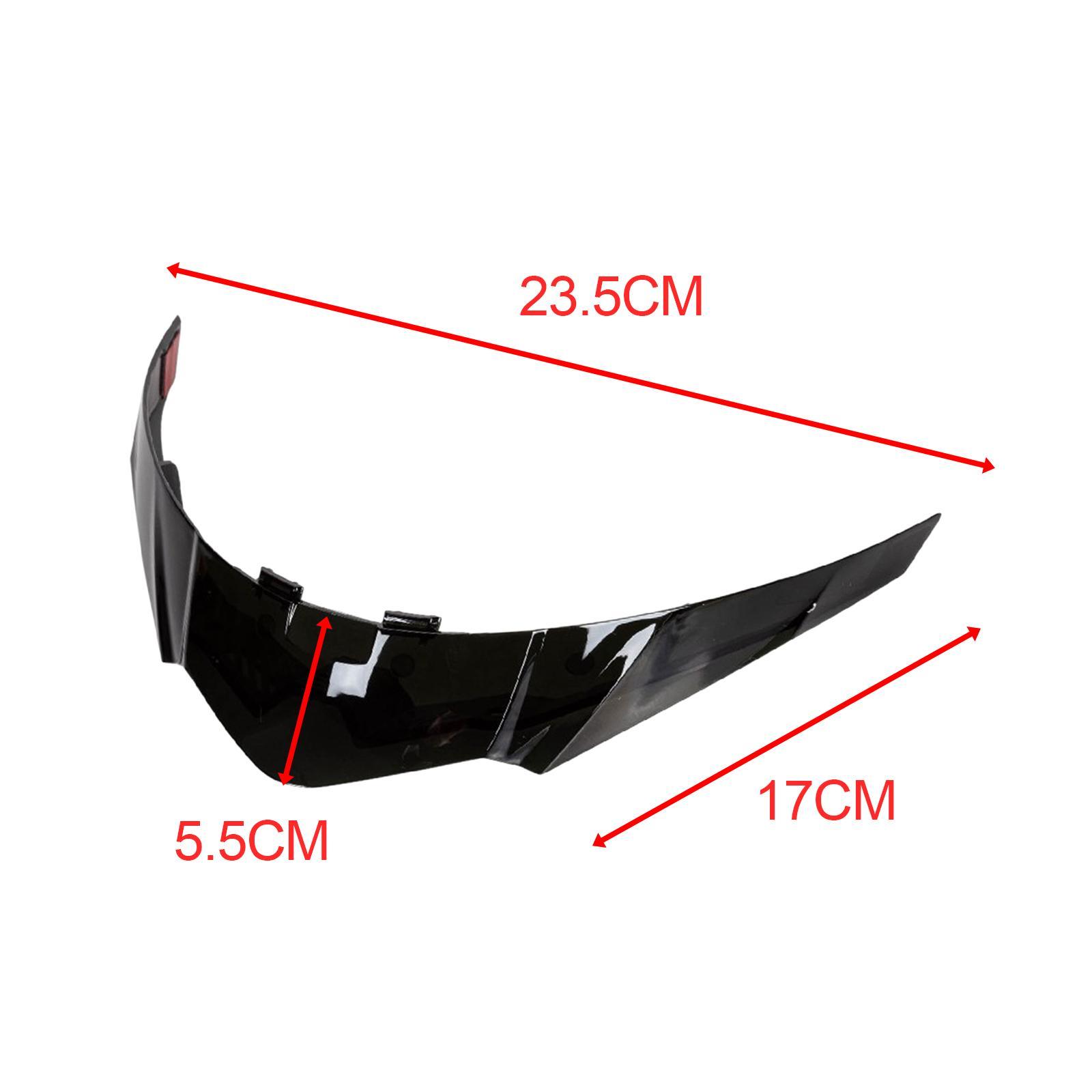Replacement Tail Spoiler Spare Parts Black