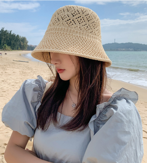 Mũ vành nhỏ phong cách Hàn, nón chống nắng nữ