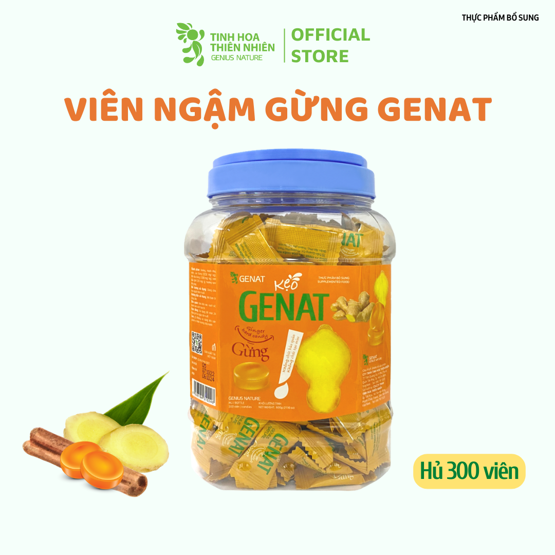 Kẹo Gừng Genat - Genat - Tinh Hoa Thiên Nhiên