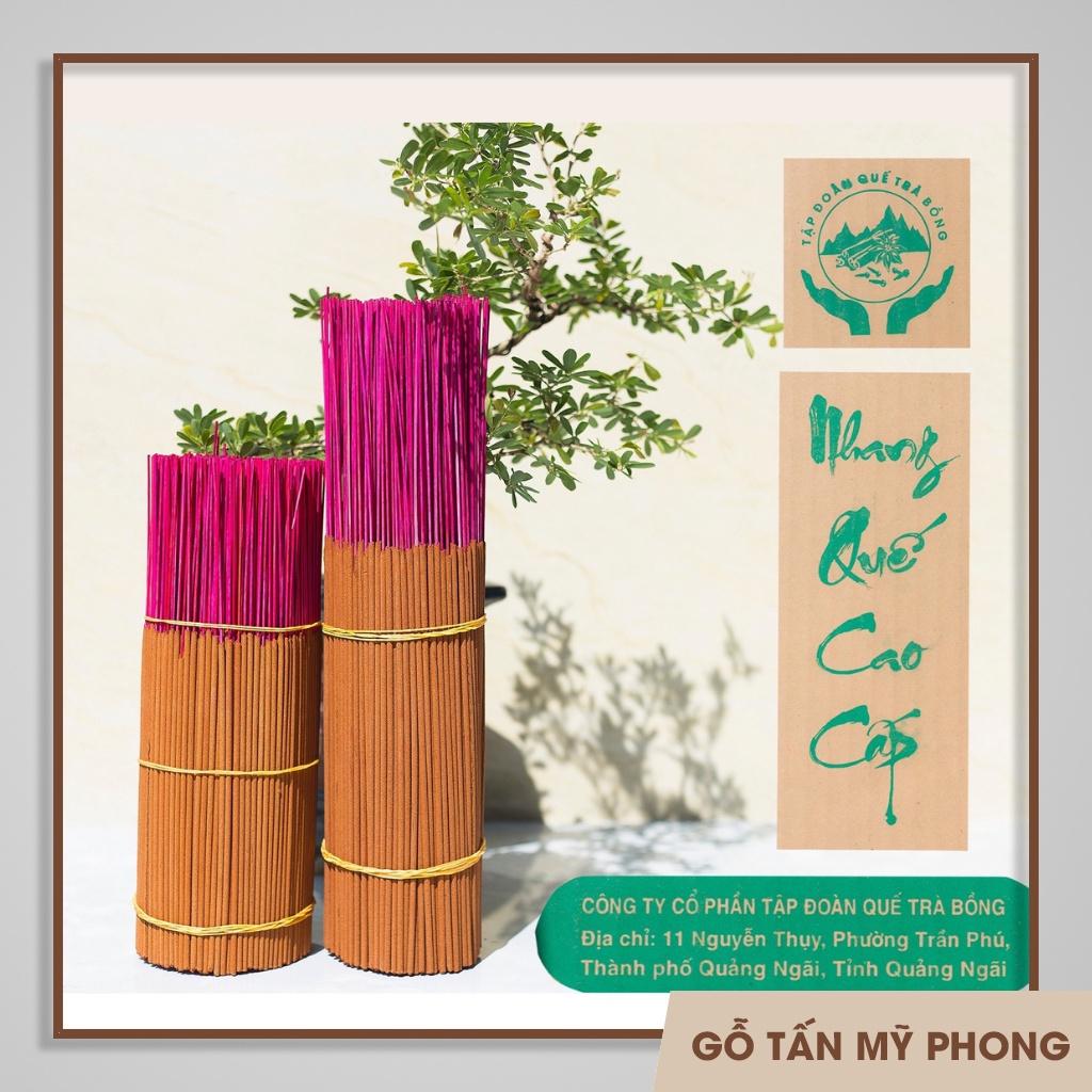Nhang Quế Trà Bồng Đặc Biệt Size 30/38cm 1Kg - Nhang Quế Quảng Ngãi - Nhang sạch tự nhiên