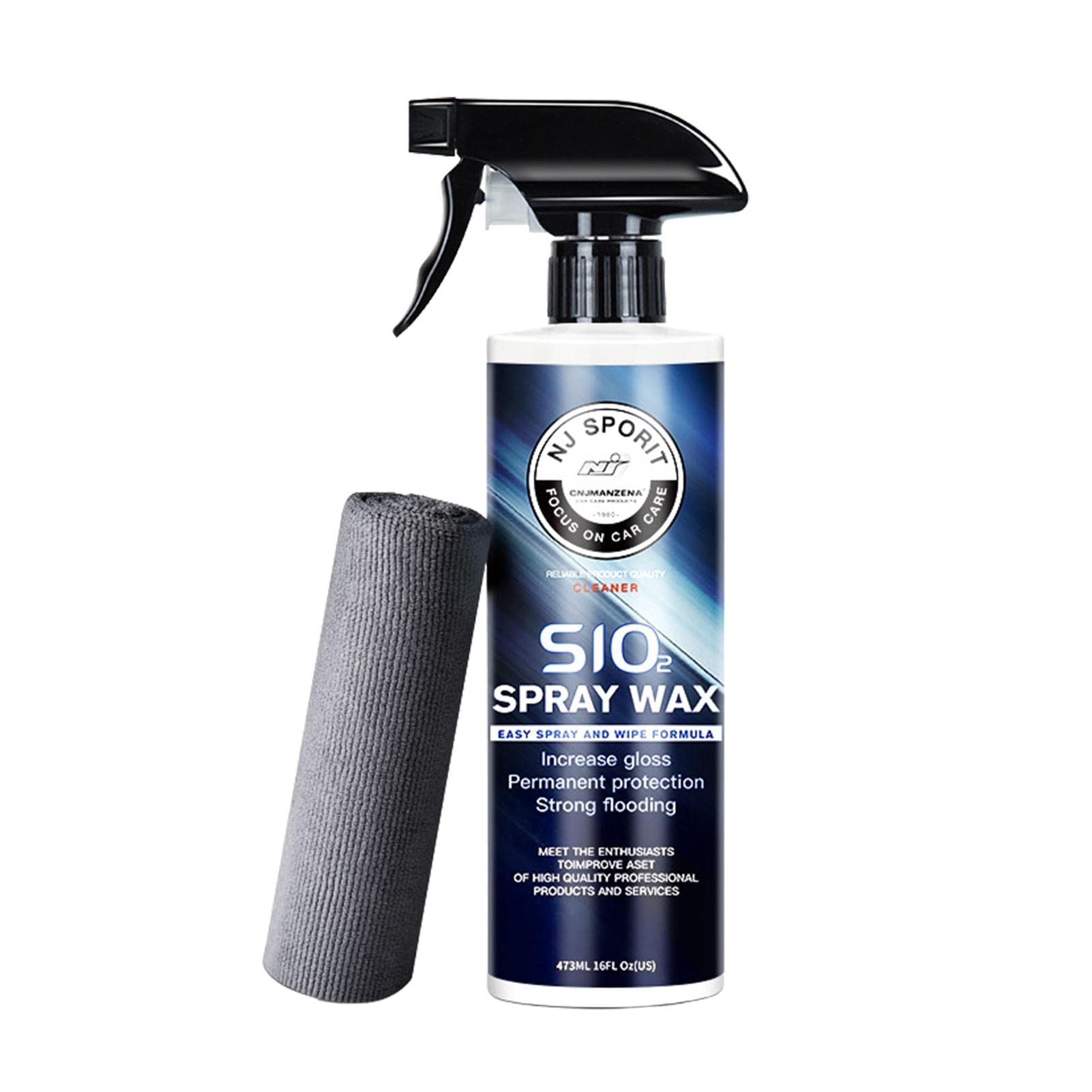 Chai Nano dạng Xịt Dưỡng Bóng Son Xe Chống nước giúp xe luôn mới SIO2 Spray Wax cao cấp