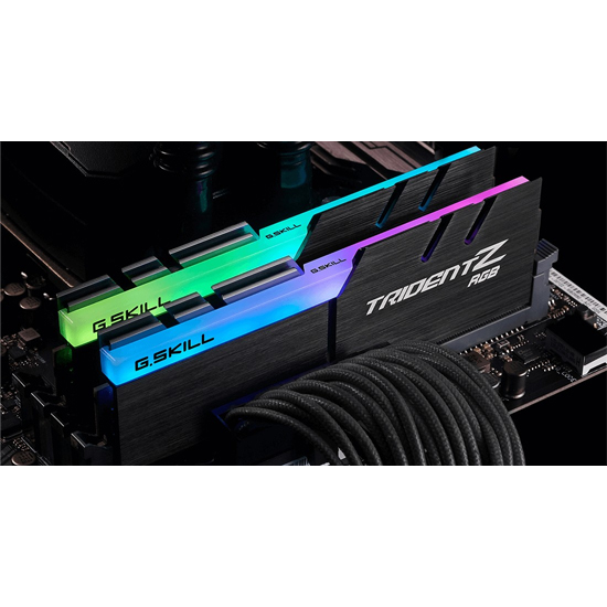 Bộ nhớ RAM PC G.Skill Trident Z RGB DDR4 16GB (8GBx2) 2400MHz (F4-2400C15D-16GTZR) - Hàng Chính Hãng