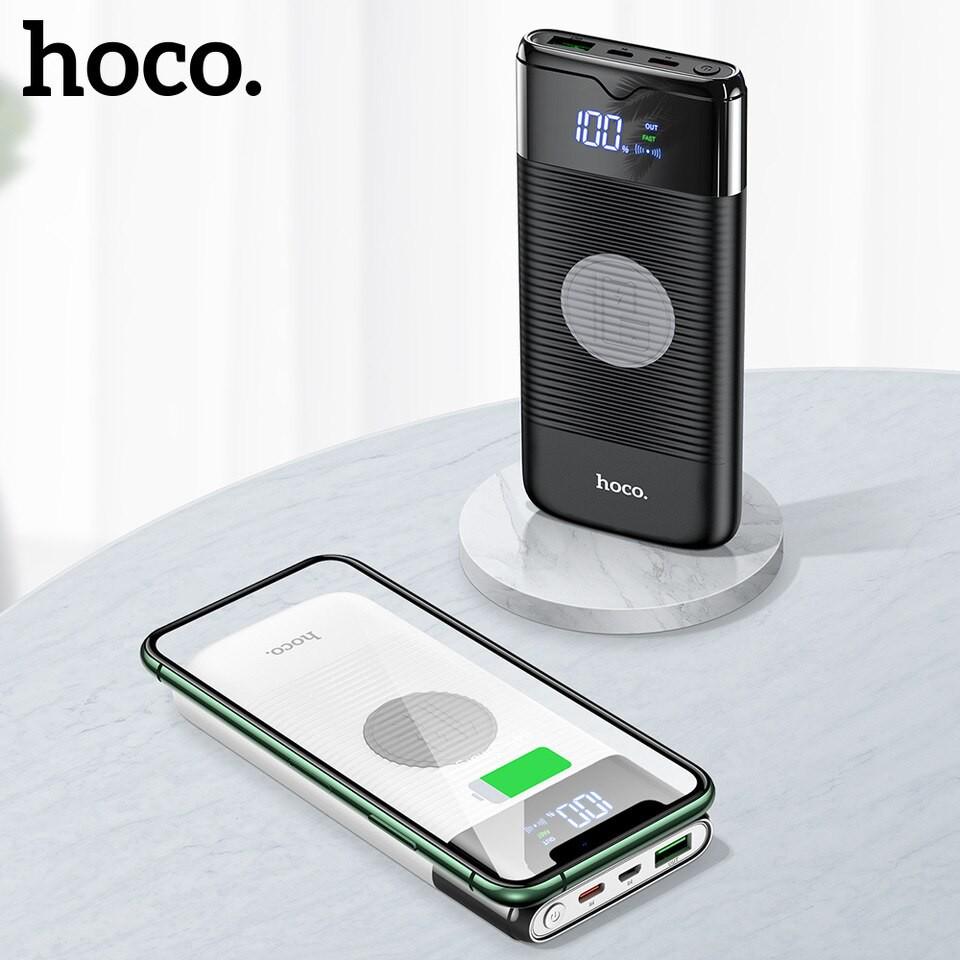 Sạc dự phòng không dây 10000mAh Hoco J63 Hỗ Trợ Sạc Nhanh PD 18W Siêu Tốc - Hàng Chính Hãng