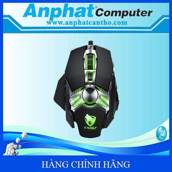 Chuột Gaming T-Wolf V10 Led RGB - Hàng Chính Hãng