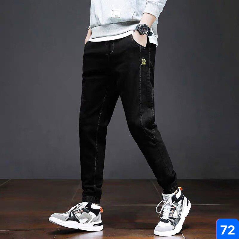 Quần Jean Jogger Nam Ống Bó Quần Rin Bò Cao Cấp Phong Cách Co giãn GH177
