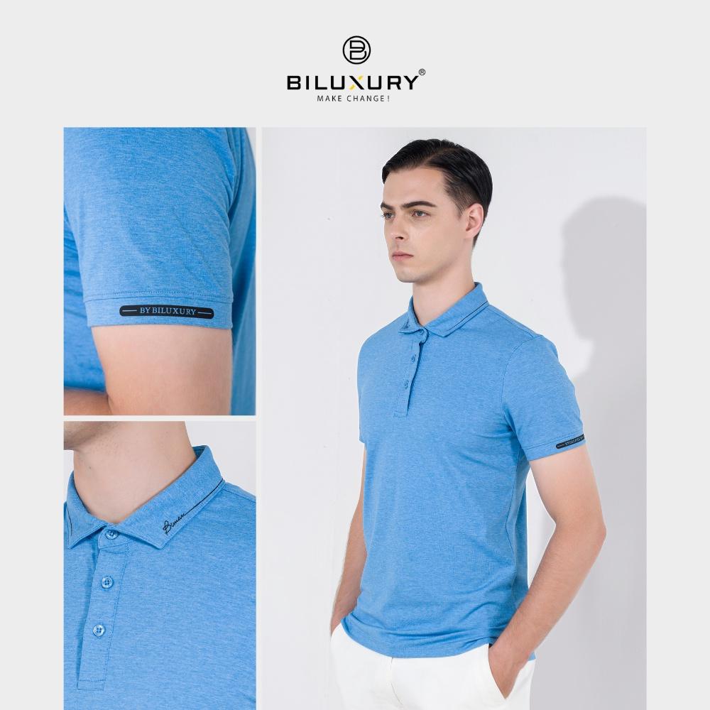 Áo polo nam cổ bẻ Biman by Biluxury thun co giãn 4 chiều form chuẩn vừa người thoải mái vận động 5APCT001