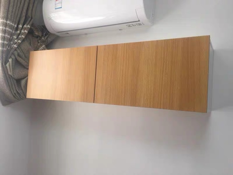 Tủ kệ gỗ treo tường trang trí cánh hất gỗ MDF cao cấp nhập khẩu phong cách tối giản hiện đại dễ dàng lắp ghép