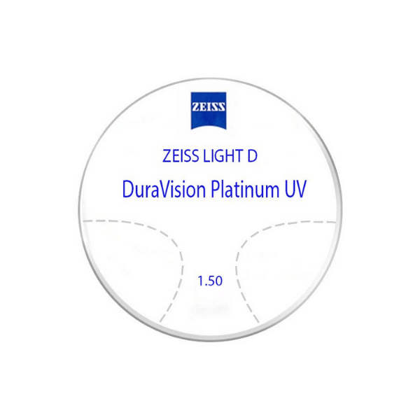 Tròng kính Đa tròng ZEISS Light D DuraVision Platinum UV 1.50 hàng chính hãng