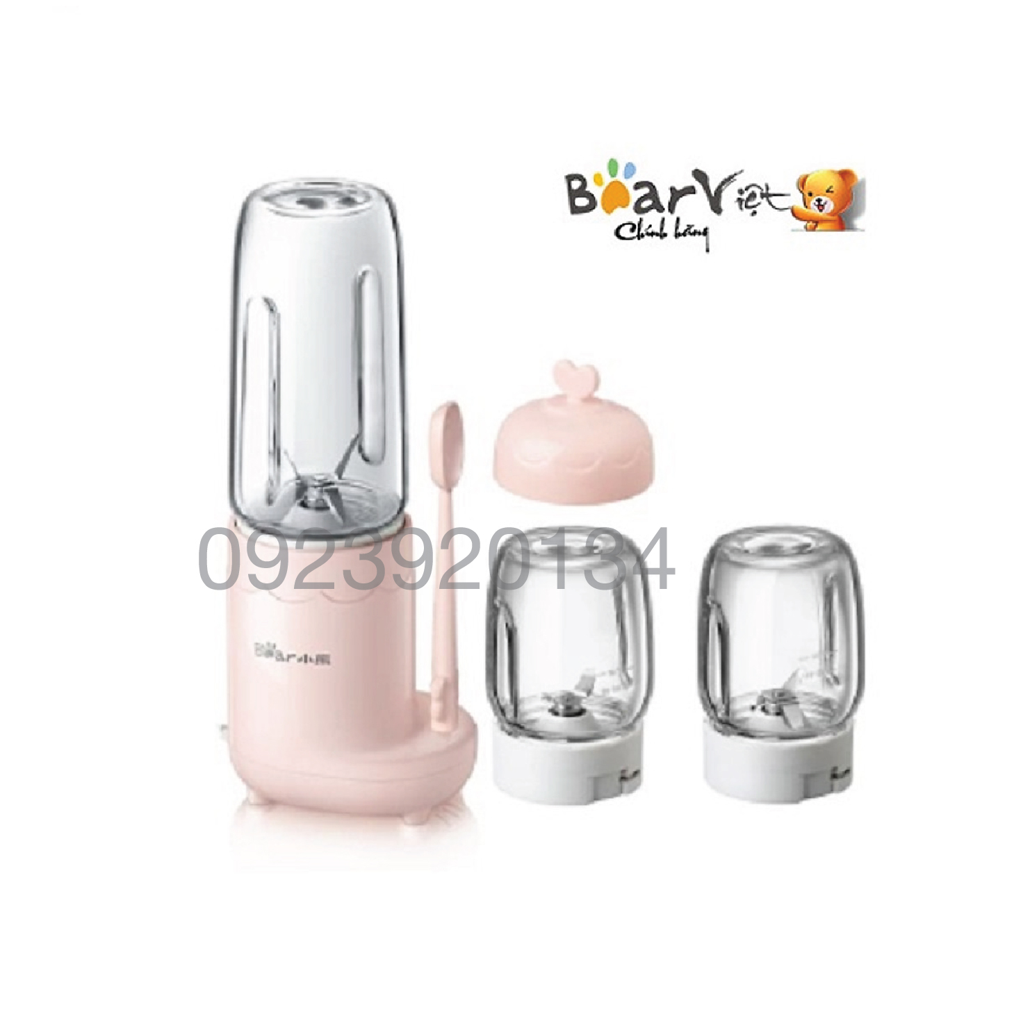 Máy xay thực phẩm cho trẻ em bear GR-B03V1 - Hàng Chính Hãng