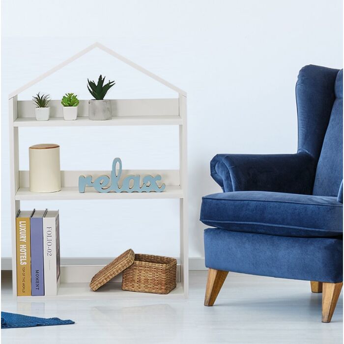 SB Furniture, Looms, Jaycee-C Multi-Purpose Shelf, White Color, W60xD19xH88 cm.