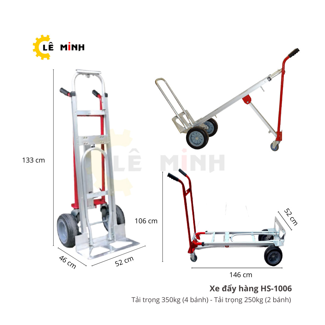 Xe kéo đẩy hàng 2 bánh HS-1006