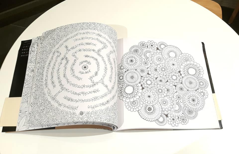 COLORING BOOK: Khu Vườn Bí Mật - Hành Trình Tìm Đến An Nhiên Và Hạnh Phúc