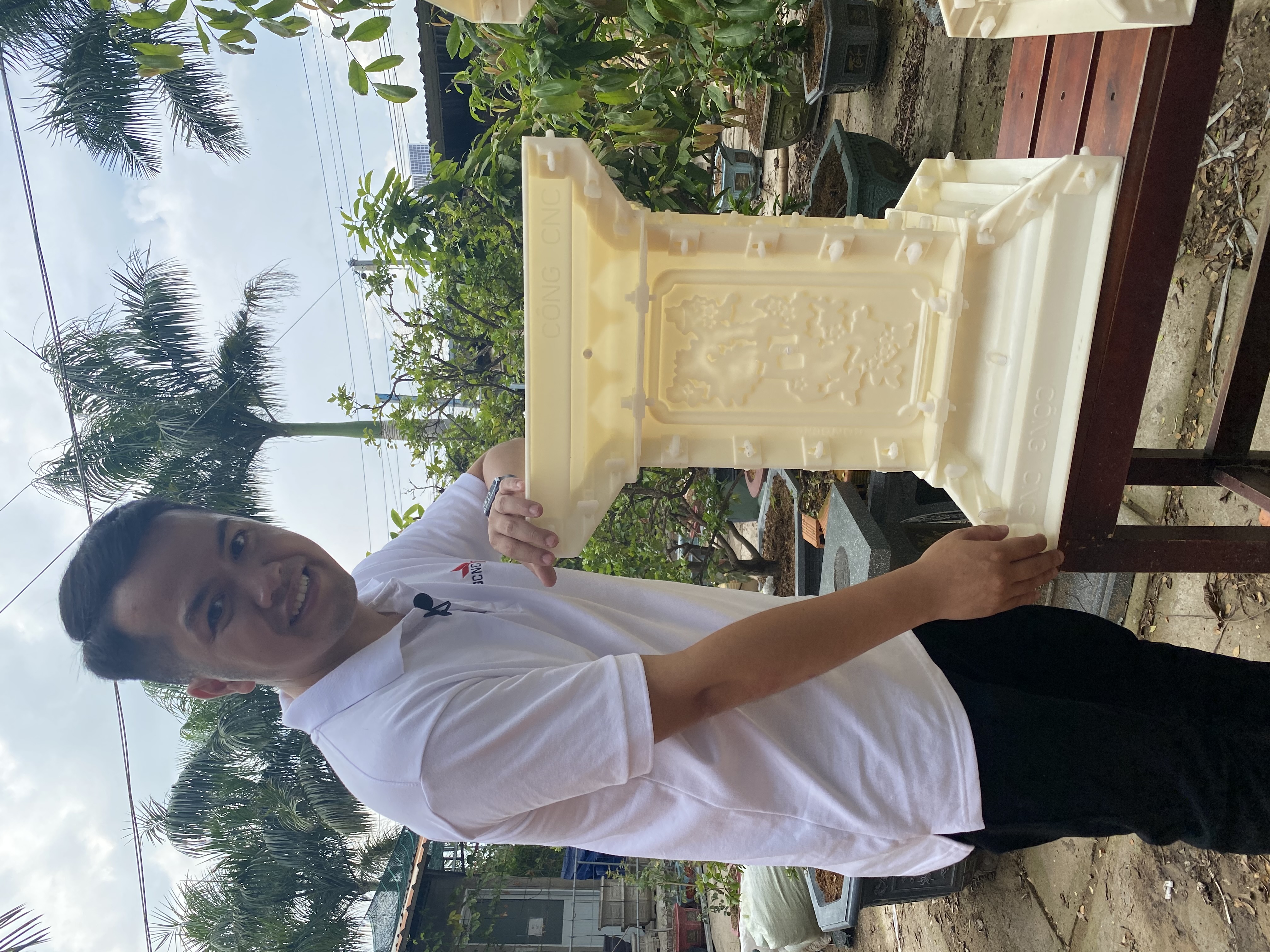 Khuôn Chân Đôn Cao 55 ABS HÌNH RỒNG
