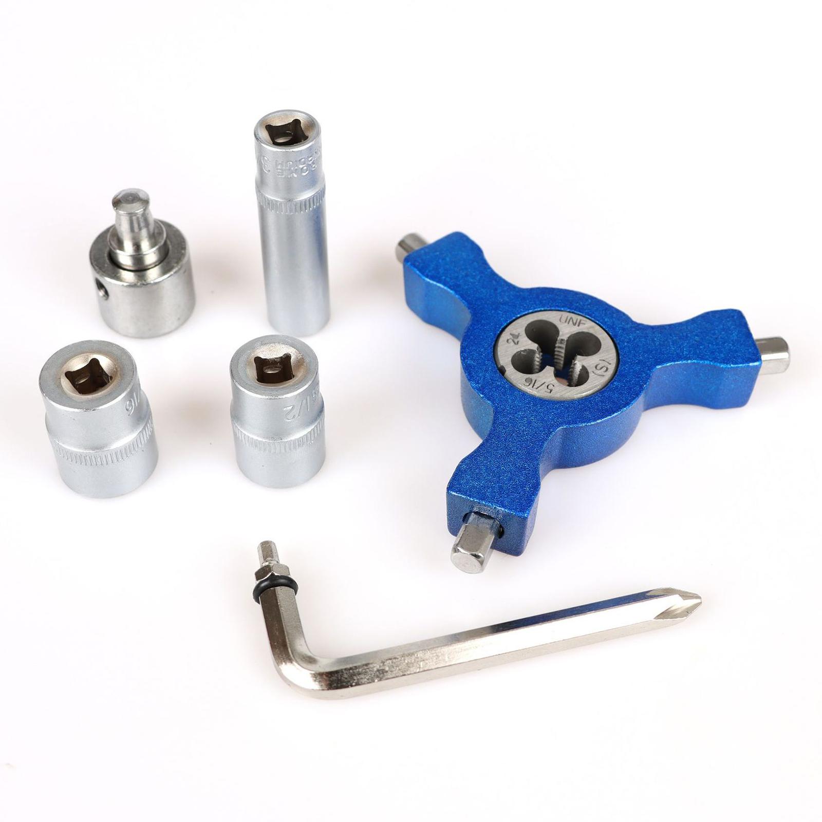 Skateboard Tools Skate Y Tool Multi Skate Wheels Roller Repair Wrench Blue