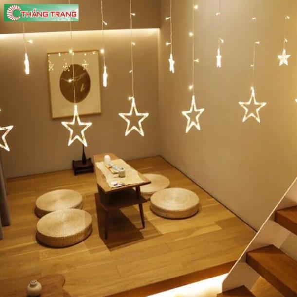 ĐÈN NHÁY MÀNH TRANG TRÍ HÌNH SAO TO 4 CHẾ ĐỘ NHÁY
