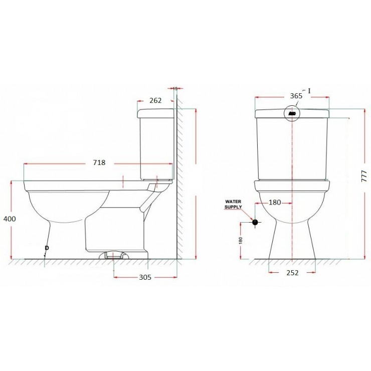 Bồn cầu 2 khối nắp rửa cơ American VF-2714S3