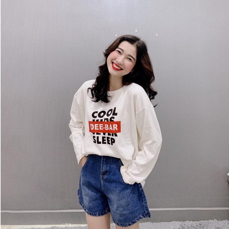 Quần short Jean lưng cao, quần bò ống rộng có bigsize tới70kg (JN)