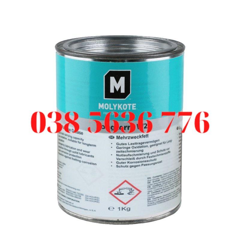 Molykote Longterm W2, Màu Trắng, Mỡ Chịu Lực