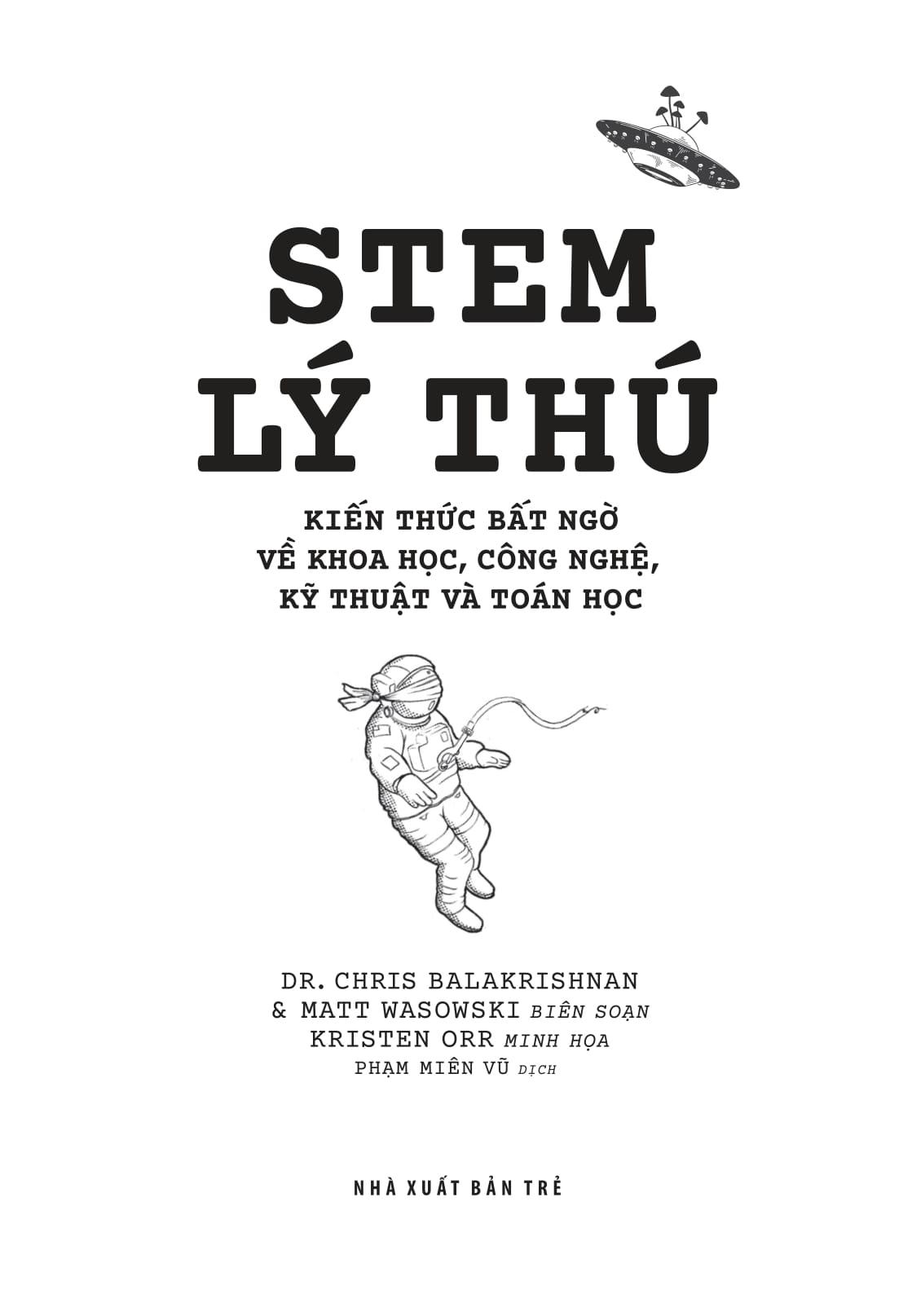 Sách - Stem Lý Thú - Kiến Thức Bất Ngờ Về Khoa Học, Công Nghệ, Kỹ Thuật Và Toán Học