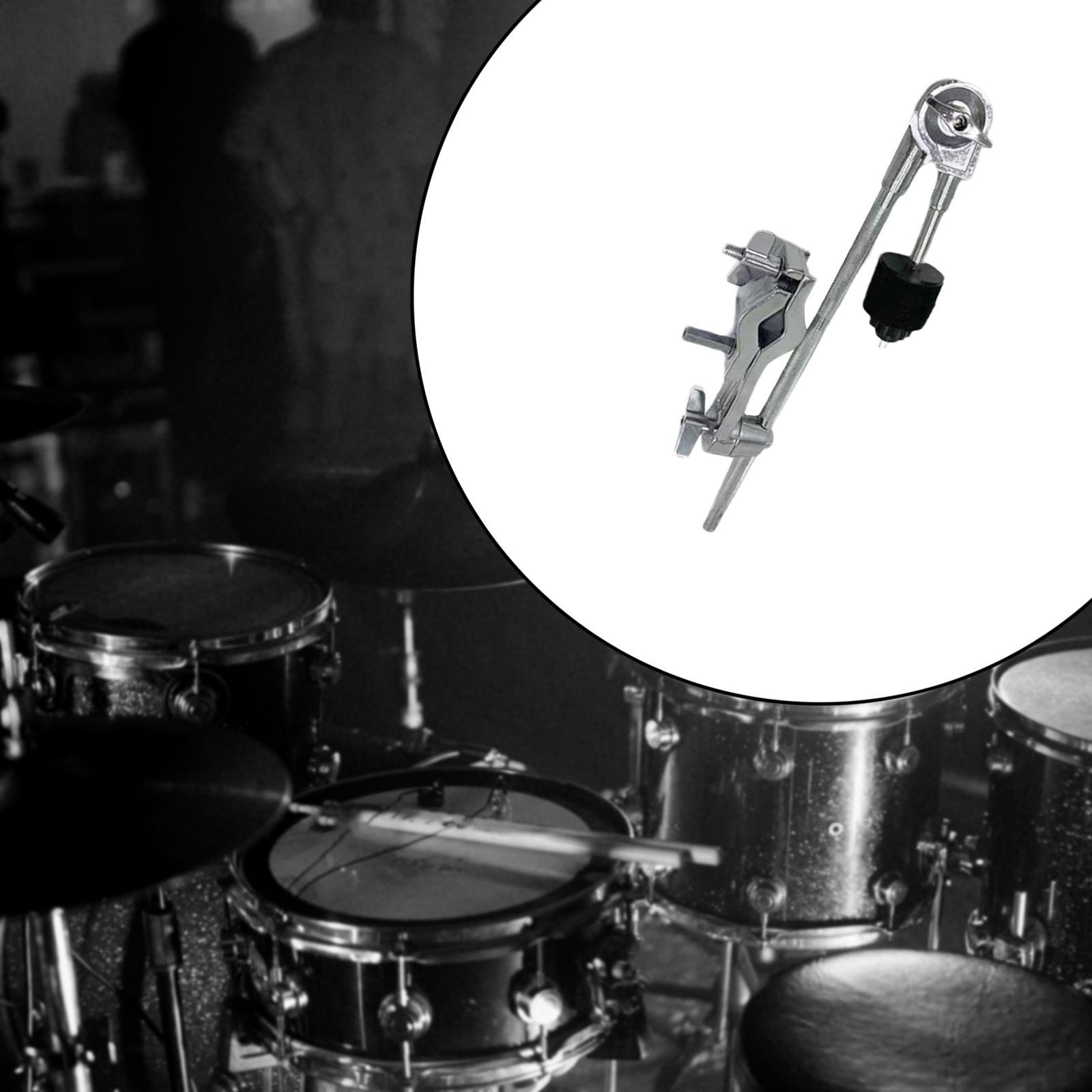 Metal Cymbal Mount Arm Holder Stand with Clamp Parts Expansion Clip