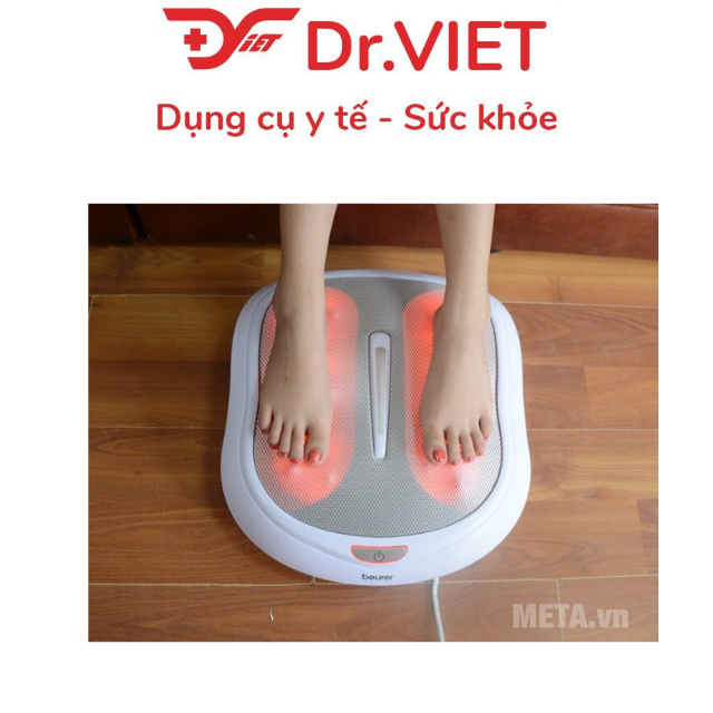 Máy massage chân khô hồng ngoại Beurer FM60-Xuất xứ Đức,mát xa giảm căng thẳng mỏi cơ,hạn chế mùi hôi,giúp lưu thông máu