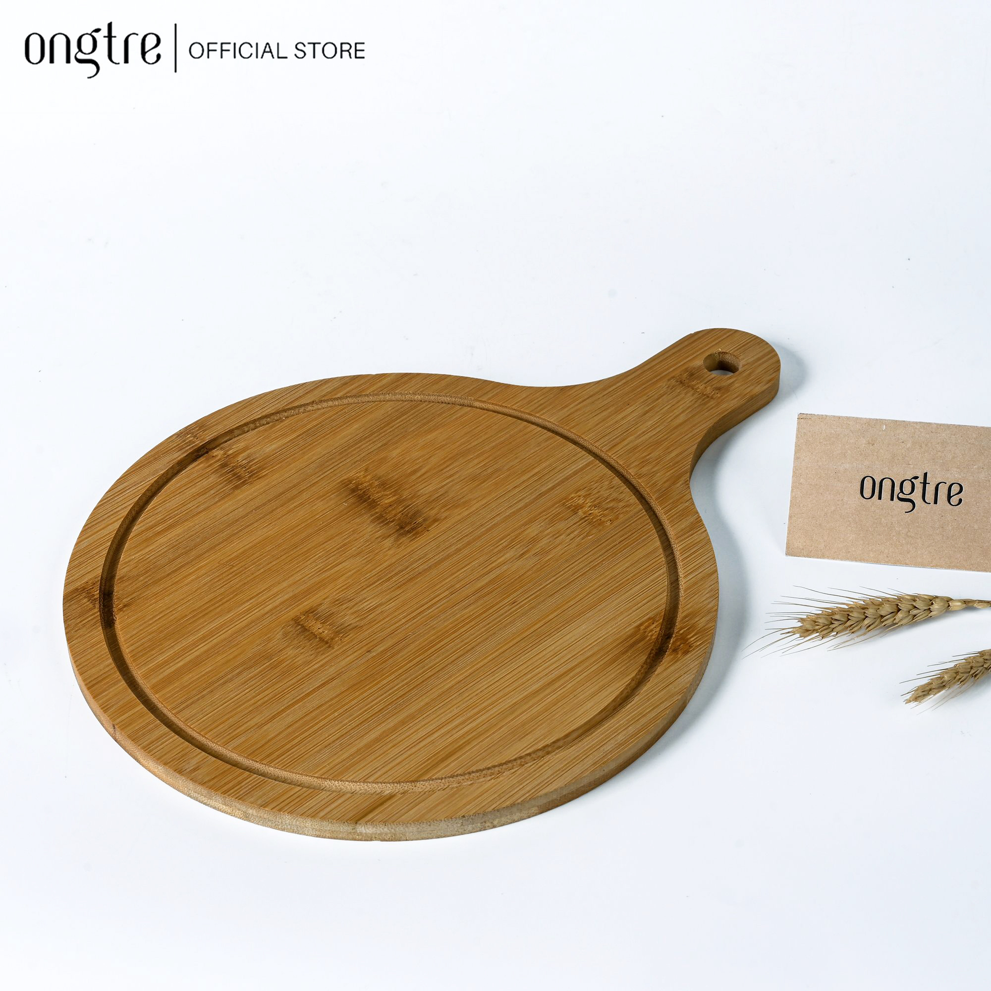 Thớt tre có tay cầm/ thớt đồ nguội/ thớt decor chụp ảnh | ongtre .
