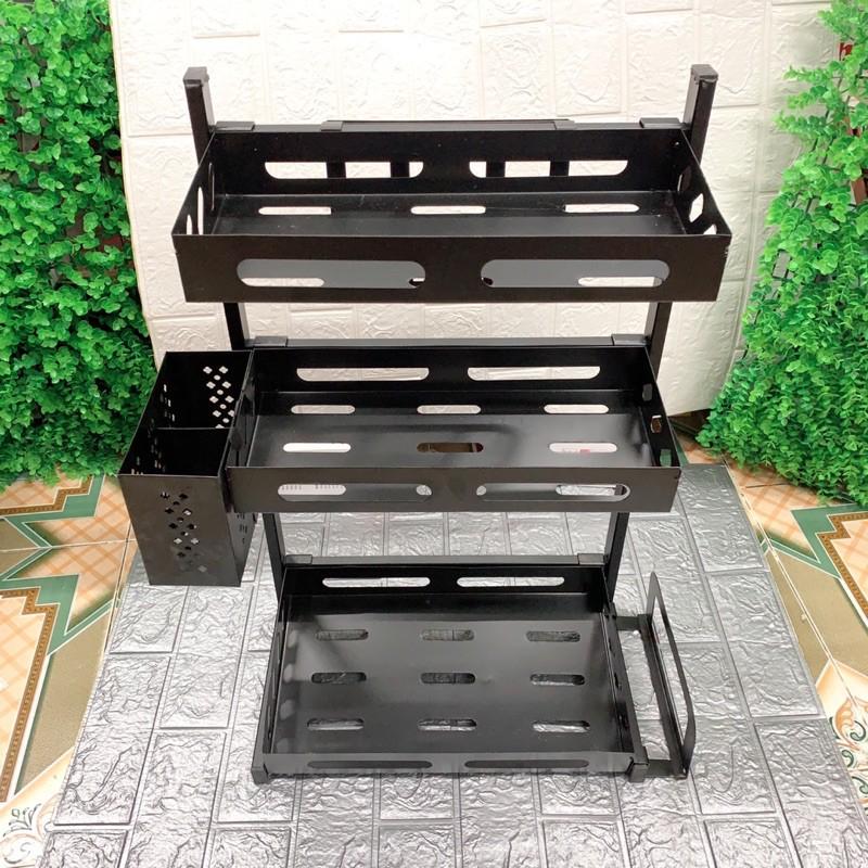 KỆ GIA VỊ ĐA NĂNG INOX 2 TẦNG VÀ 3 TẦNG