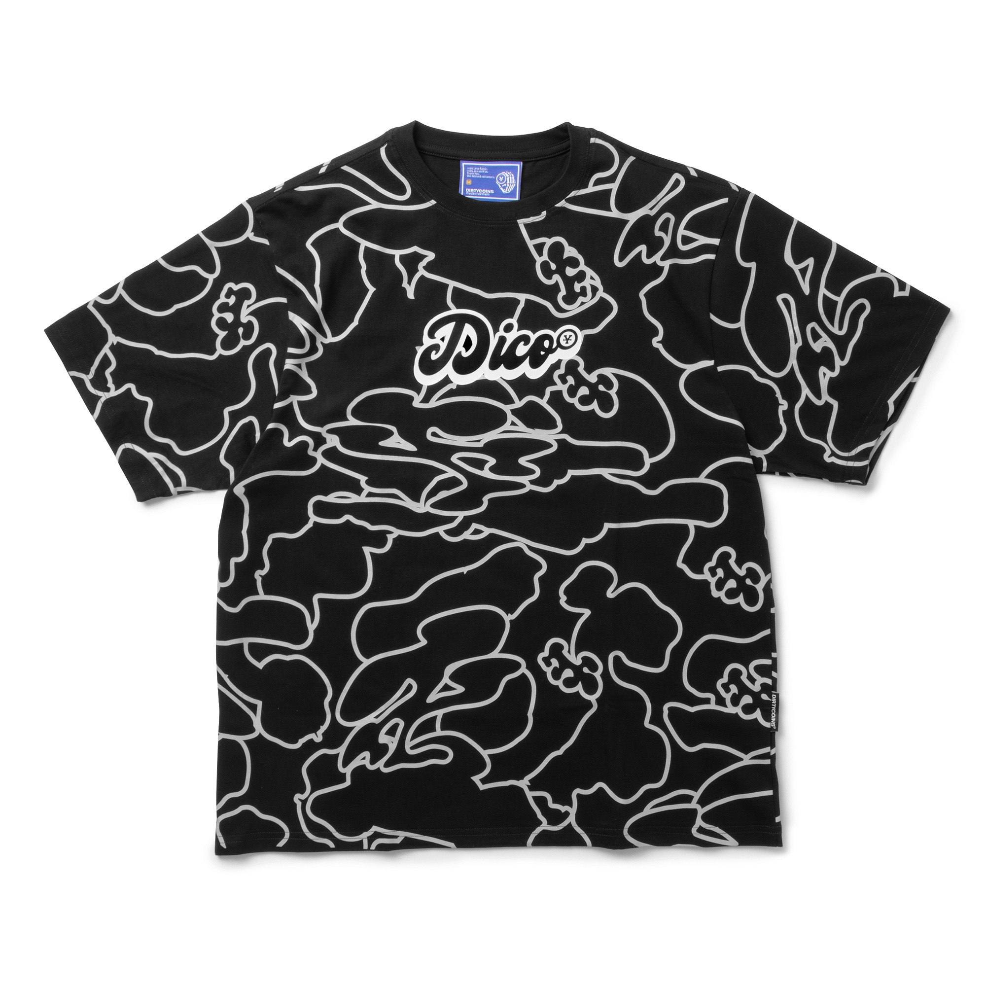Áo Thun DirtyCoins Line Camo T-shirt