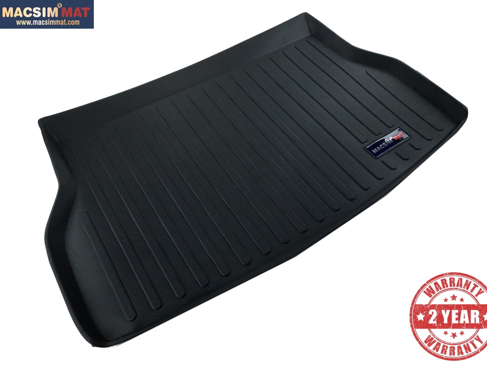 Thảm lót cốp xe ô tô Acura RDX 2013-2016 chất liệu TPV cao cấp màu đen hàng loại 2