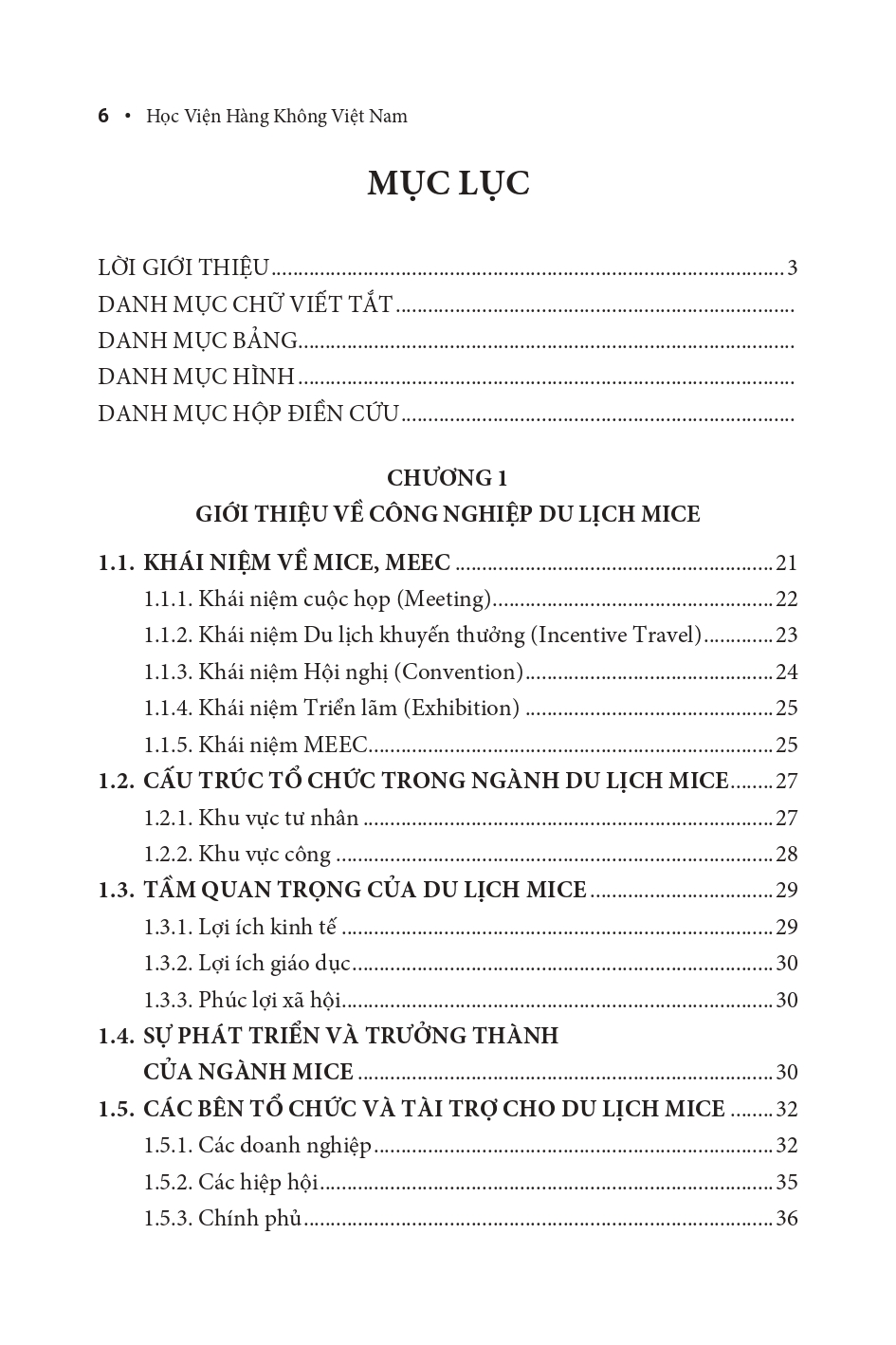 Giáo Trình Quản Trị Du Lịch MICE