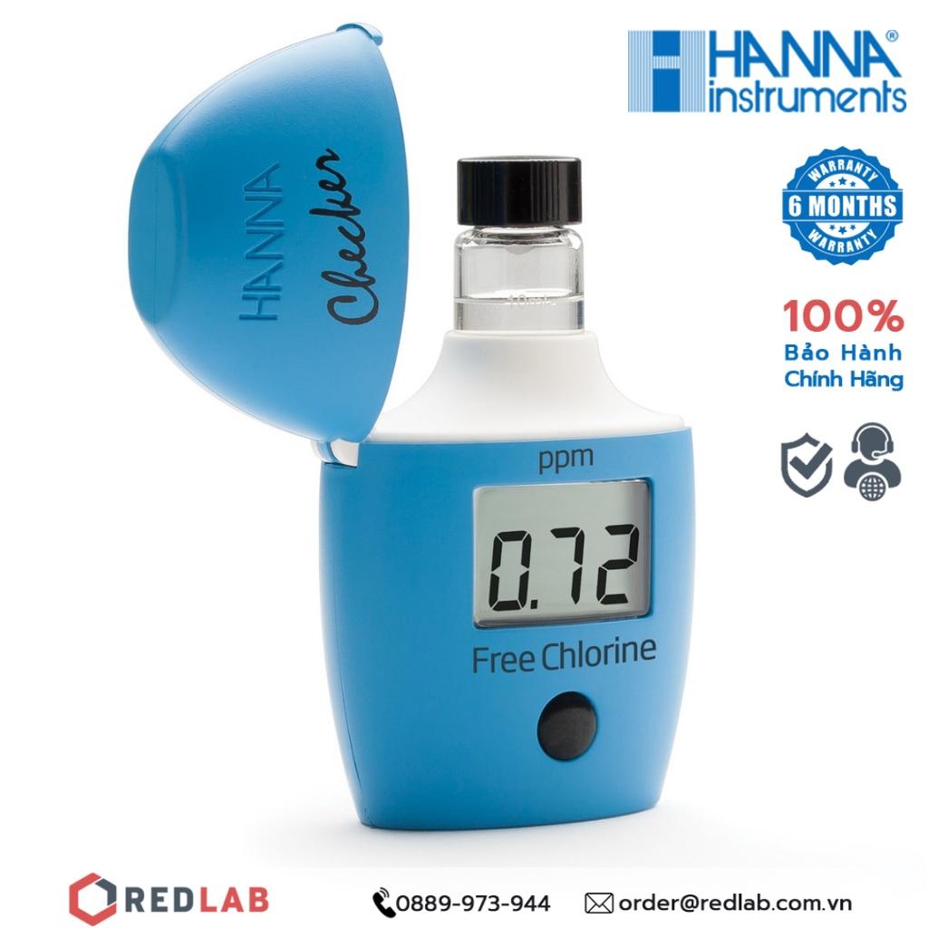 Máy đo Clo dư cầm tay Hanna HI701 bảo hành 6 tháng | Checker đo Cl2 trong nước