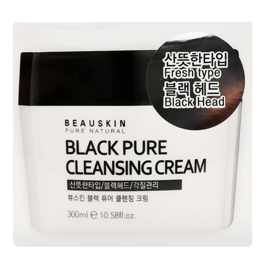 Kem Tẩy Trang Beauskin Black Pure Cleansing Cream (150g)