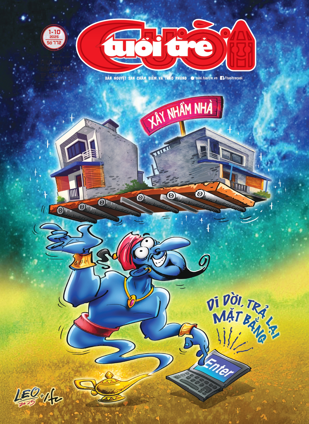 Tuổi Trẻ Cười số 18 phát hành ngày 1-10-2025