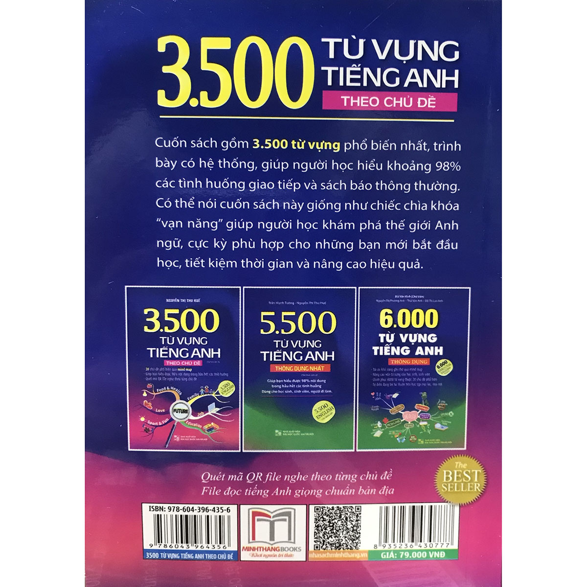 3500 từ vựng tiếng Anh theo chủ đề - Tái bản 05