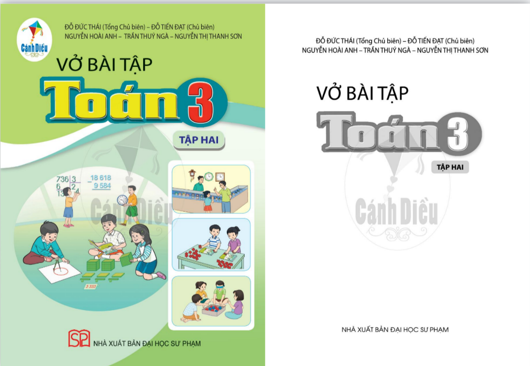 Vở Bài Tập Toán Lớp 3 tập 2 ( Cánh Diều )