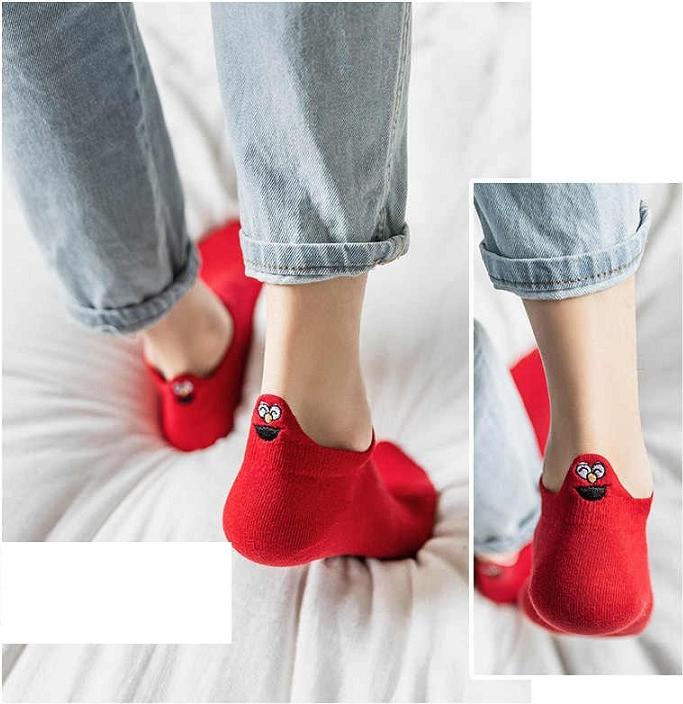 Combo 10 đôi tất vớ hoạt tiết mặt cười ngộ nghĩnh