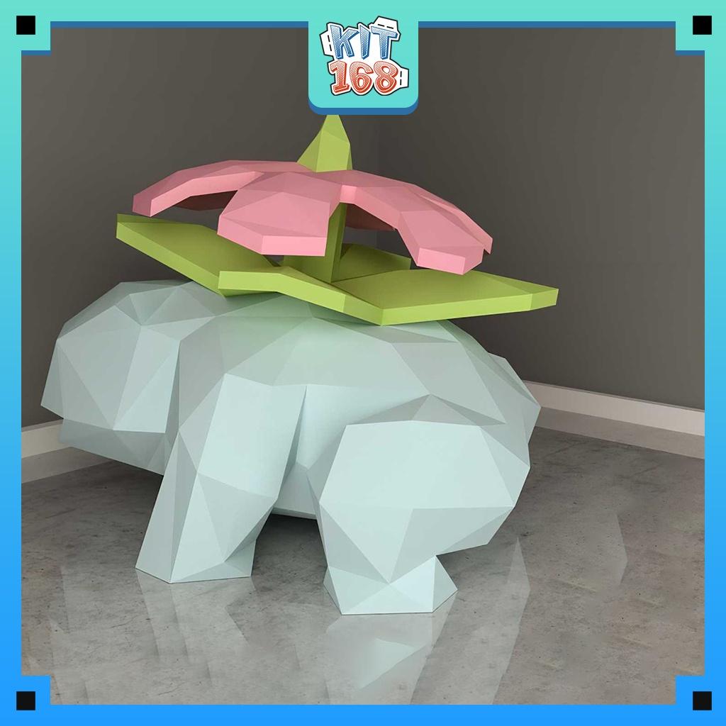 Mô hình giấy Anime Game Pokemon Venusaur ver 2