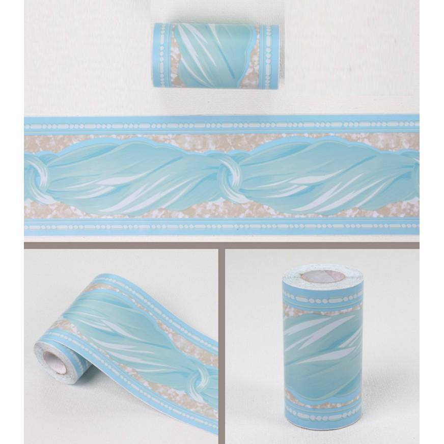 Len dán viền tường XOẮN LỤA XANH