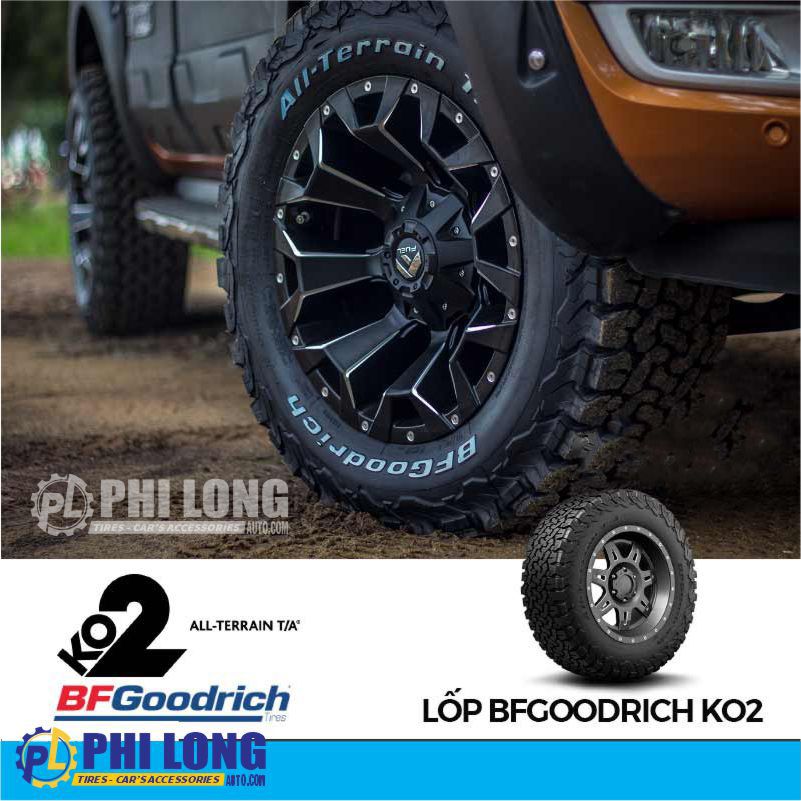 LỐP BFGOODRICH ALL-TERRAIN T/A KO2 LT285/60R18 (MADE IN USA)