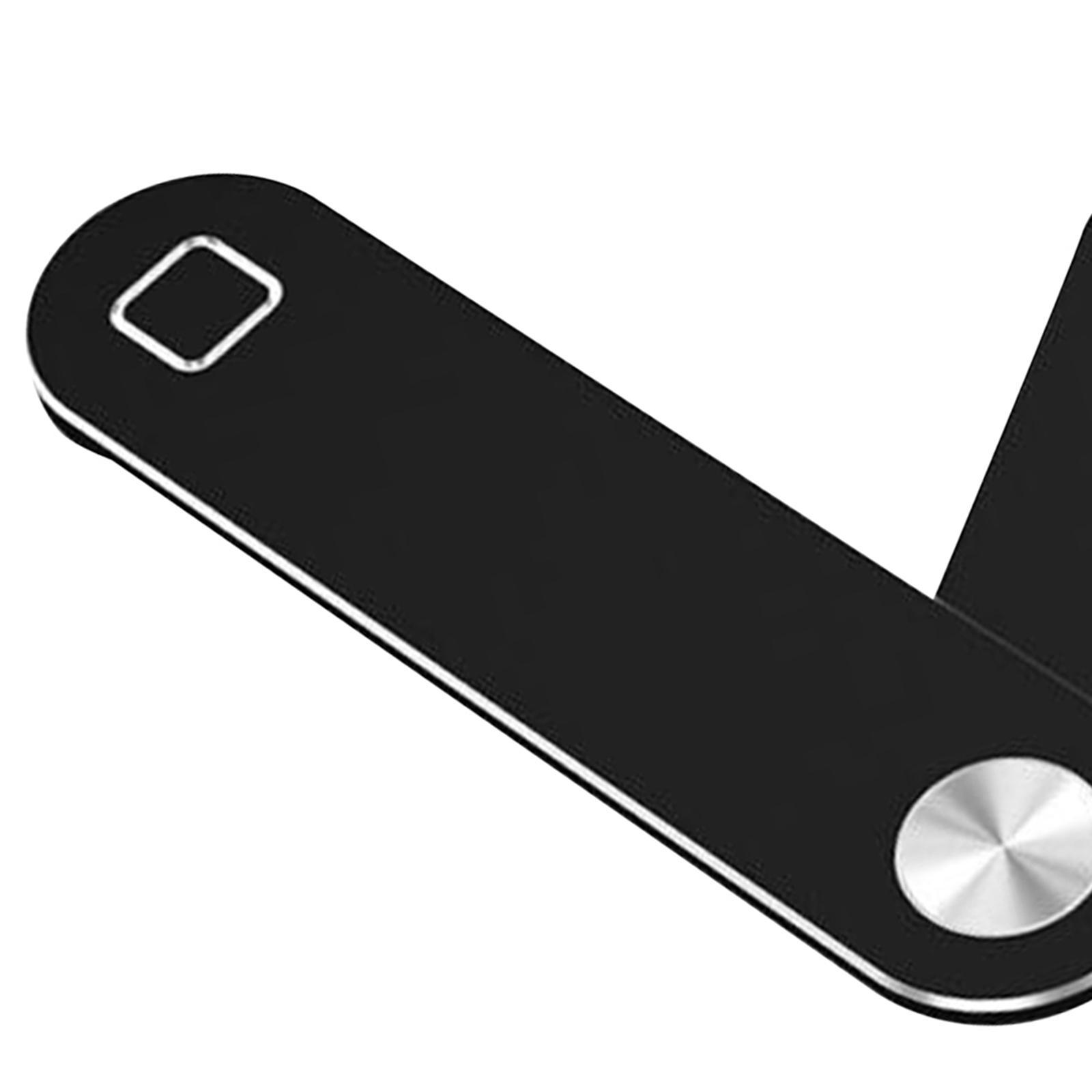 Adjustable Laptop Phone Holder Portable Black