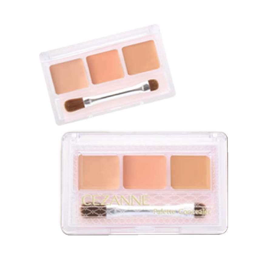 Kem che khuyết điểm Cezanne Palette Concealer Nhật Bản độ che phủ cao chống thấm nước 4.5g