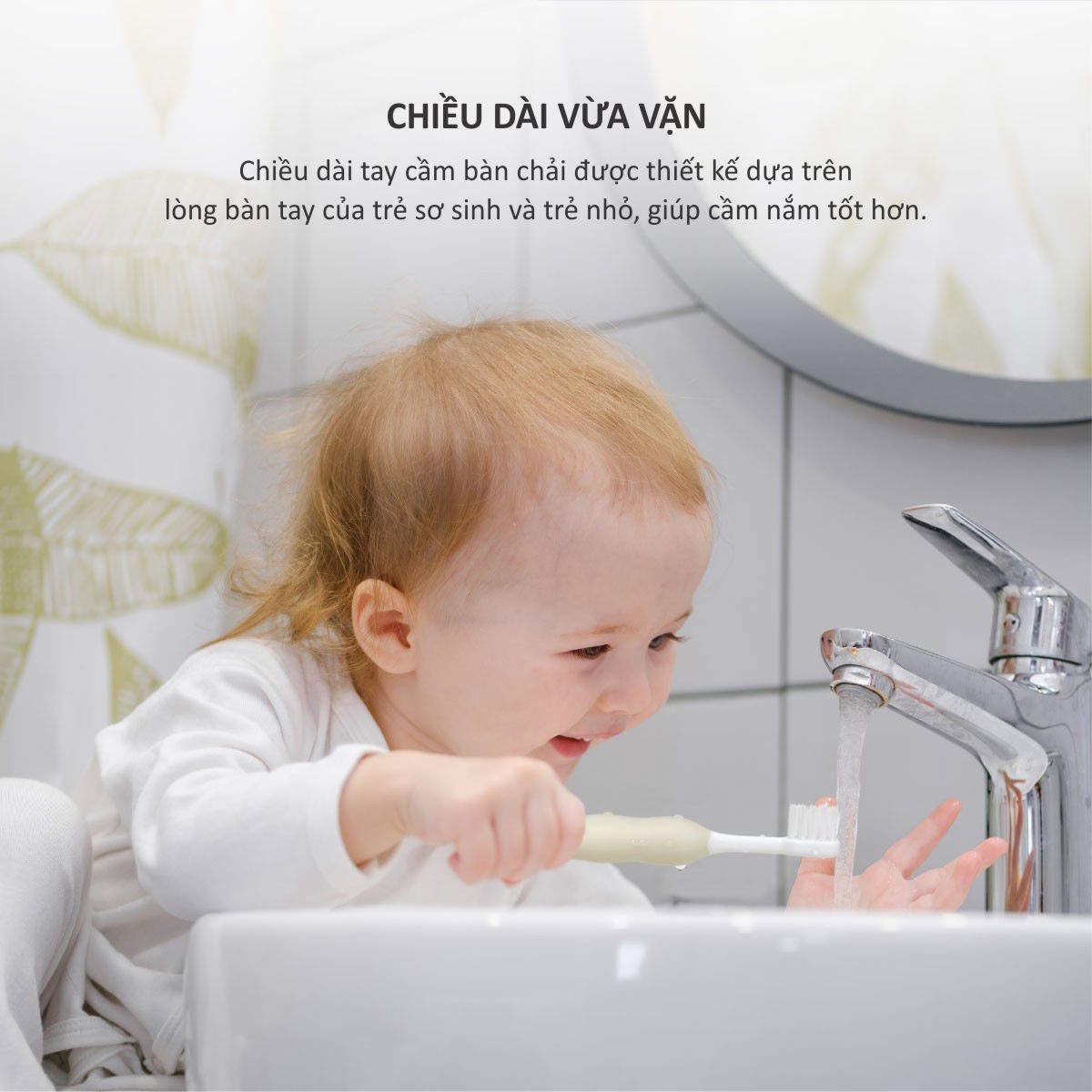 Set 3 bàn chải đánh răng lông mềm cho bé từ 1-3 tuổi KUKU KU1164