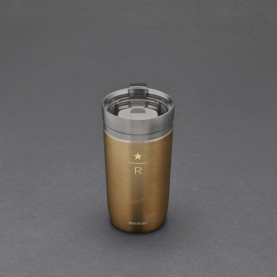 Bình Giữ Nhiệt Starbucks 16Oz  SS STANLEY GOLD RESERVE